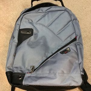 Light blue FUL backpack laptop iPad bag
